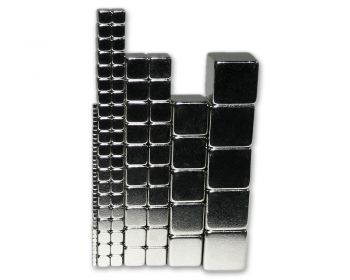 Kleines Neodym Würfelmagnete Set für Bastler (110 Magnete)