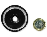 Neodym Flachgreifer mit Bohrung Ø 48,0 x 11,5 mm h