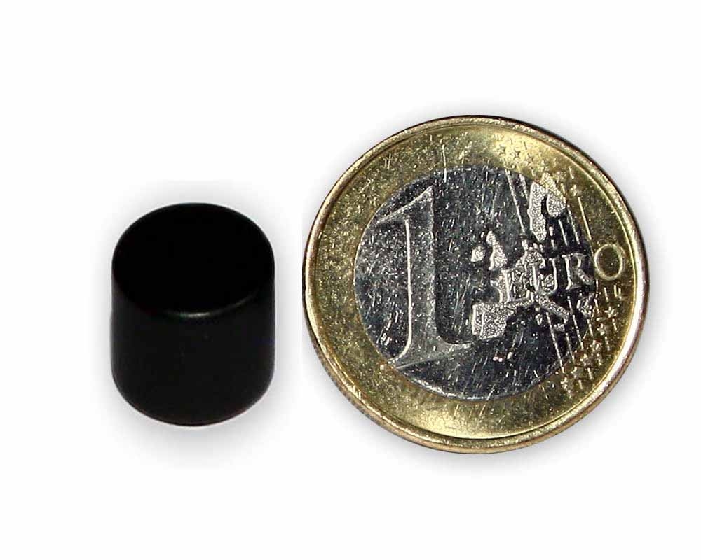 Scheibenmagnet Ø 12,0 x 12,0 mm Neodym N45 EPOXY - hält 10,0kg