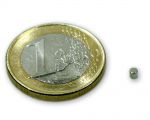 Scheibenmagnet Ø 2,0 x 2,0 mm Neodym N45 vernickelt - hält 250 g