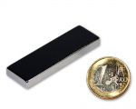 Quadermagnet 50,0 x 15,0 x 5,0 mm Neodym N45 vernickelt - hält 13,2 kg