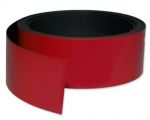 Kennzeichnungsband magnetisch, 50 mm Breite, Meterware, Rot