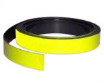 Kennzeichnungsband magnetisch, 20 mm Breite, Meterware, Gelb