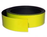 Kennzeichnungsband magnetisch, 40 mm Breite, Meterware, Gelb