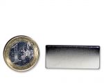 Quadermagnet 35,0 x 15,0 x 3,0 mm Neodym N45 vernickelt - hält 5,5 kg
