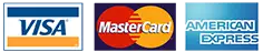 VISA / MasterCard / American Express